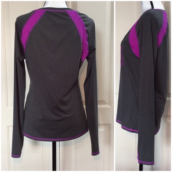 Athleta Tenacity Long Sleeve Top Medium - Picture 2 of 8